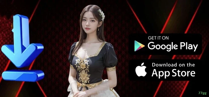 Aplicativo móvel 77gg para iOS e Android